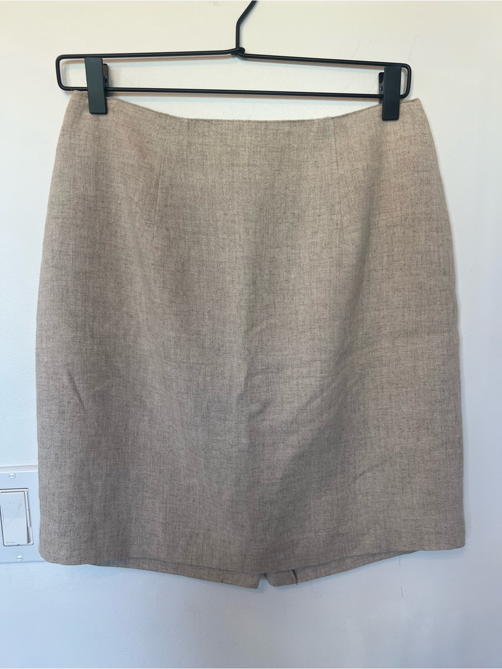 Flax Linen-Blend Skirt